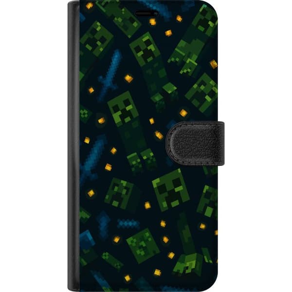 Kompatibelt Plånboksfodral till Samsung Galaxy S20+ Minecraft Dungeons Mob