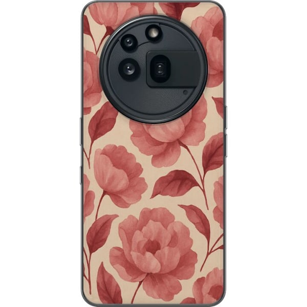 Nothing Phone (3a) Pro Läpinäkyvä kuori Ruusun Kukinta
