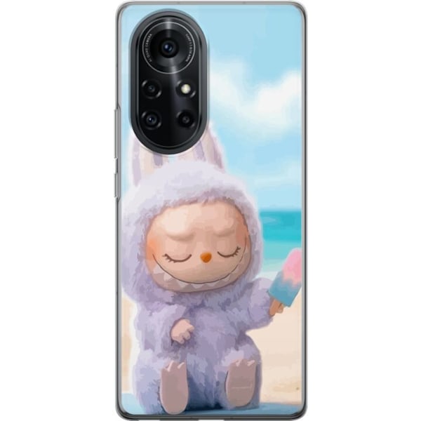 Huawei nova 8 Pro Läpinäkyvä kuori Labubu Vaaleanpunainen T