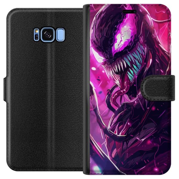 Kompatibelt Plånboksfodral till Samsung Galaxy S8 Spider Man