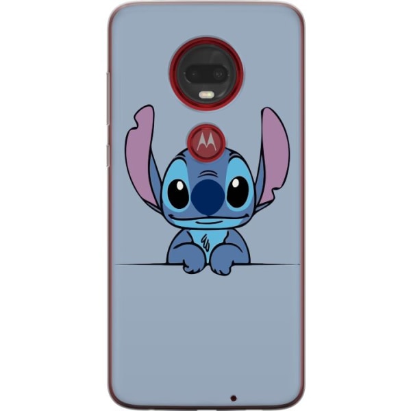 Motorola Moto G7 Plus Läpinäkyvä kuori Lilo & Stitch