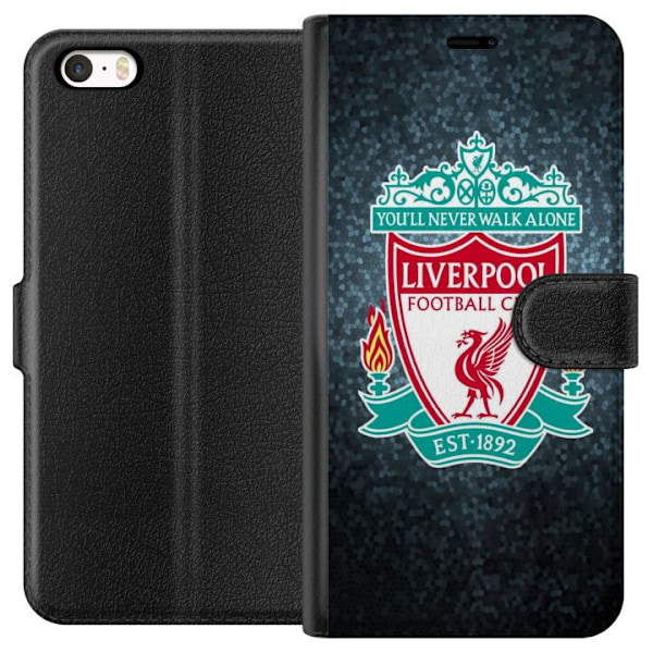 Apple iPhone SE (2016) Plånboksfodral Liverpool Football Club