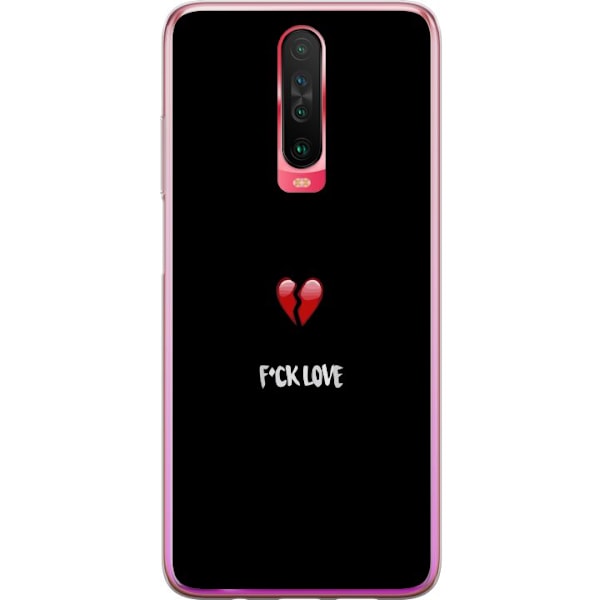 Xiaomi Redmi K30 Gjennomsiktig deksel Valentinsdag