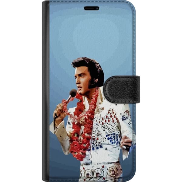 Kompatibel Tegnebogsetui til Apple iPhone 16 Pro Elvis Presley