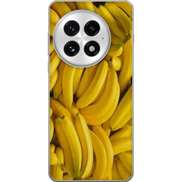 OnePlus 13 Gjennomsiktig deksel Banana mønster