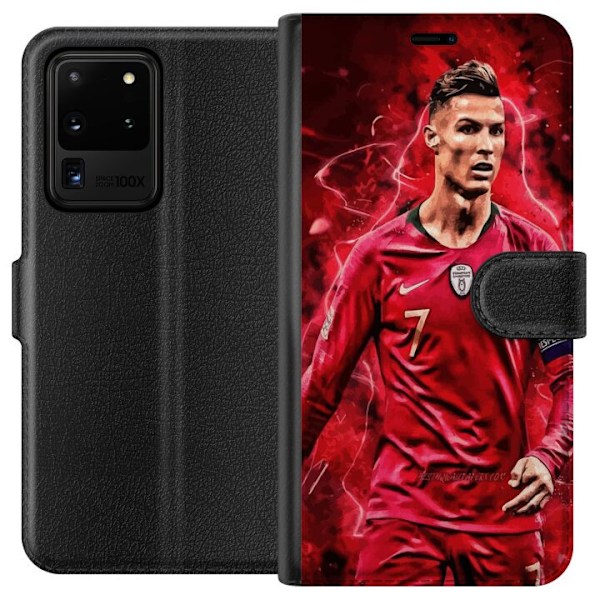 Samsung Galaxy S20 Ultra Lompakkokotelo Ronaldon Taidot - CR7