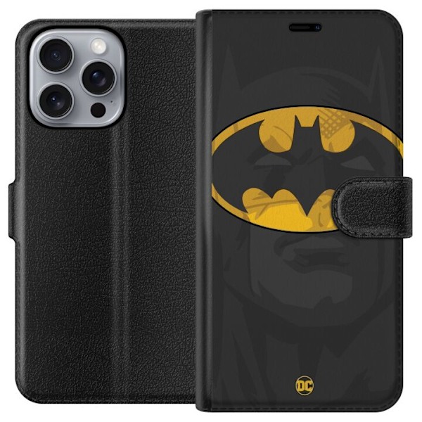 Apple iPhone 16 Pro Max Lompakkokotelo Batman