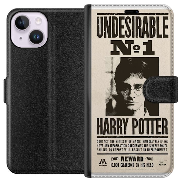 Apple iPhone 15 Lommeboketui Harry Potter