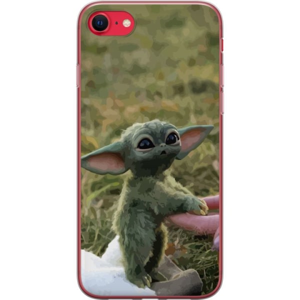 Apple iPhone 8 Läpinäkyvä kuori Yoda