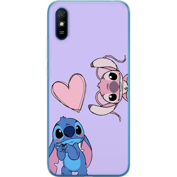 Xiaomi Redmi 9A Gjennomsiktig deksel Stitch Mode