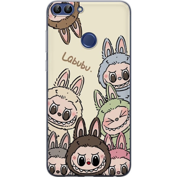 Huawei P smart Genomskinligt Skal Labubu Pastel Collection