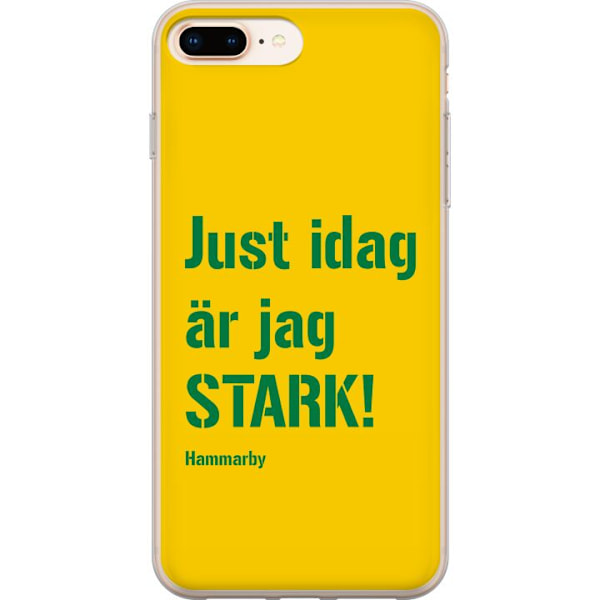 Apple iPhone 8 Plus Läpinäkyvä kuori Hammarby