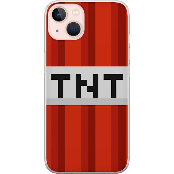 Apple iPhone 13 Genomskinligt Skal Minecraft TNT