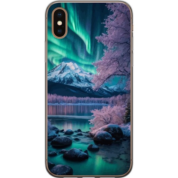 Apple iPhone XS Gennemsigtig cover Norrsken