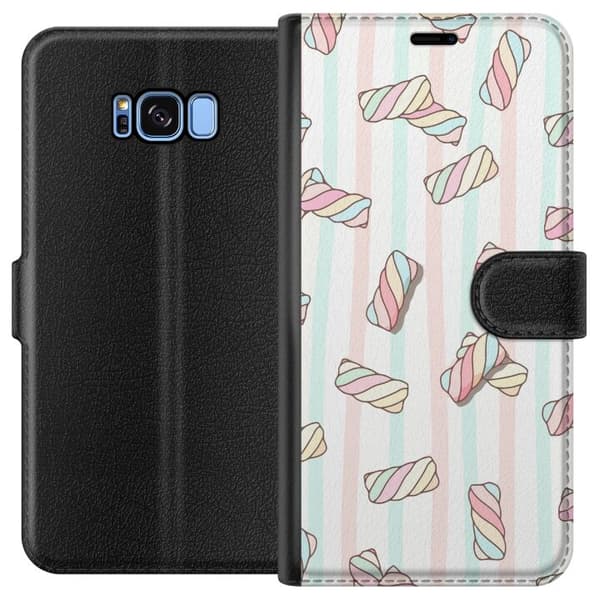Kompatibelt Plånboksfodral till Samsung Galaxy S8 Marshmallow