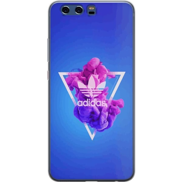Huawei P10 Genomskinligt Skal Adidas-inspirerad blå design