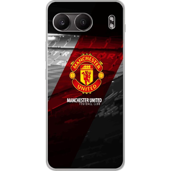 OnePlus Nord 4 Läpinäkyvä kuori Manchester United FC