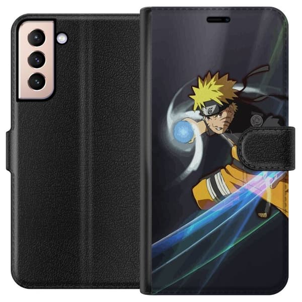 Kompatibelt Plånboksfodral till Samsung Galaxy S21 Naruto