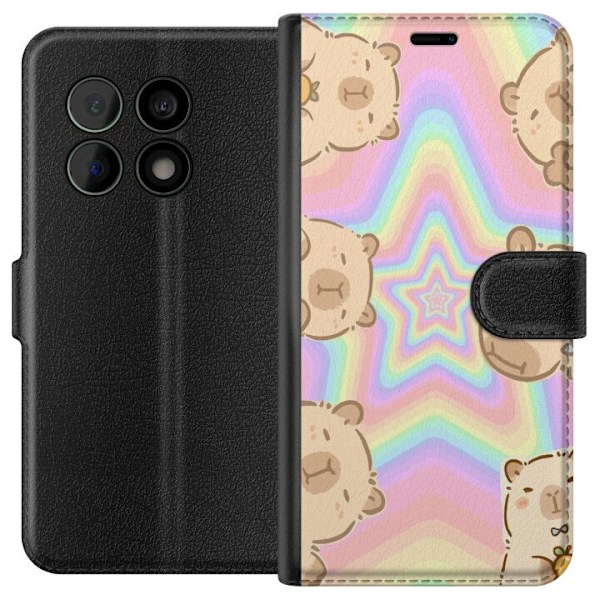 OnePlus 10 Pro Lommeboketui Kawaii Capybara Galaxy Søt Anime