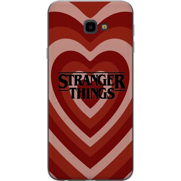 Samsung Galaxy J4+ Genomskinligt Skal Stranger Things