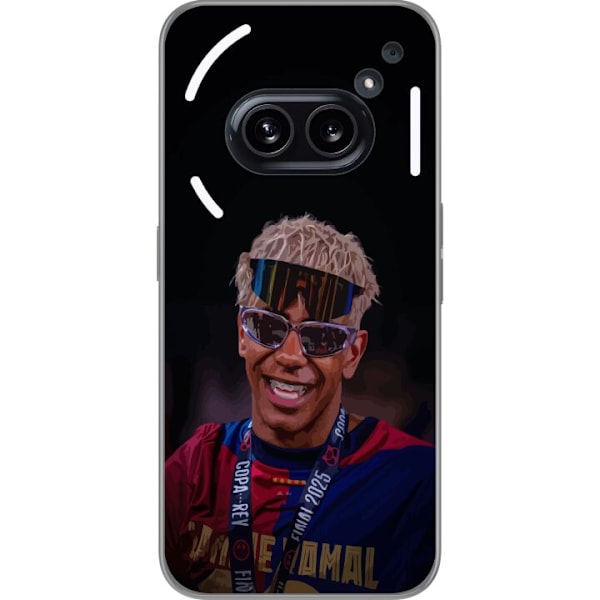 Nothing Phone (2a) Läpinäkyvä kuori  Lamine Yamal matkapuhelinkotelo tyylikkäässä urheilumuotoilussa