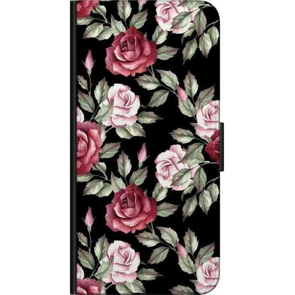 Kompatibelt Plånboksfodral till OnePlus 9 Pro Blommor
