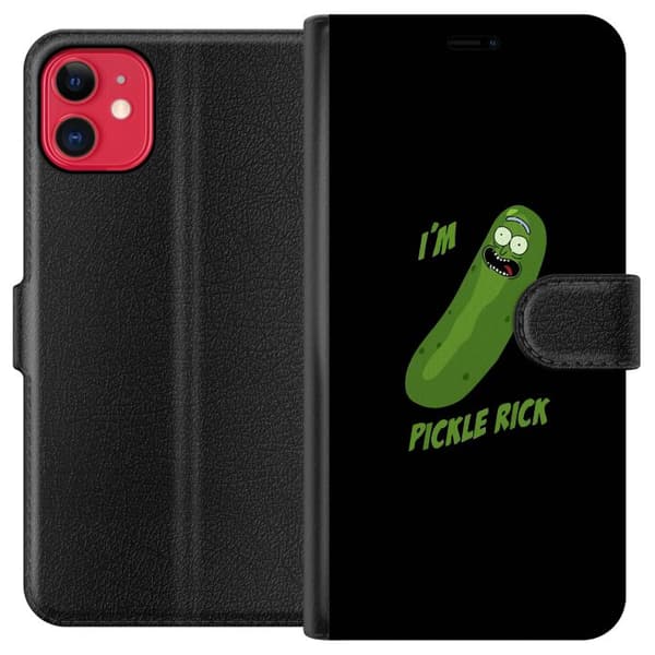Kompatibel Tegnebogsetui til Apple iPhone 11 I'm Pickle Rick