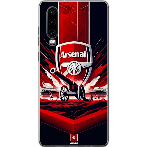 Huawei P30 Gjennomsiktig deksel Arsenal