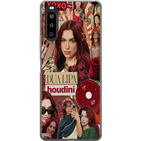 Sony Xperia 10 II Gjennomsiktig deksel Dua Lipa – Fashion &