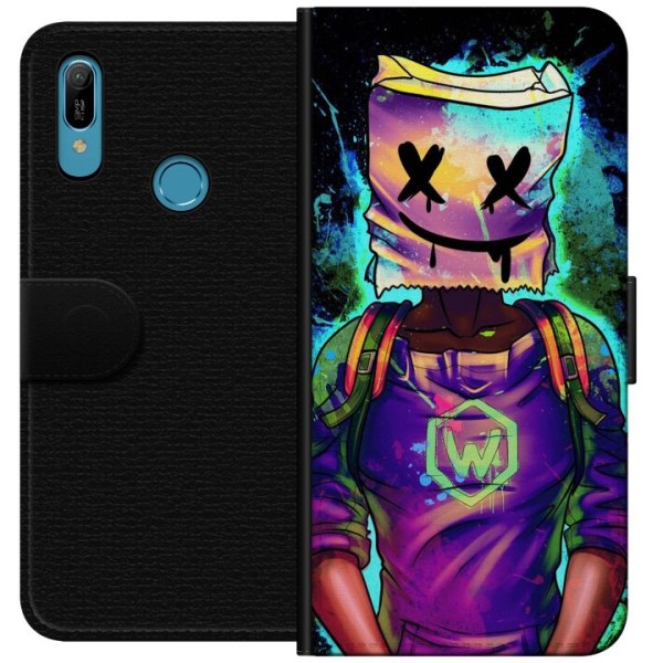 Huawei Y6 (2019) Lompakkokotelo Fortnite Marshmello