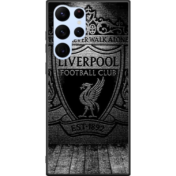 Samsung Galaxy S22 Ultra 5G Svart deksel Liverpool FC