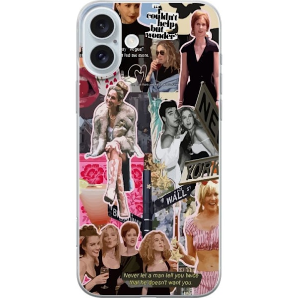 Apple iPhone 16 Plus Gennemsigtig cover Sex and the City