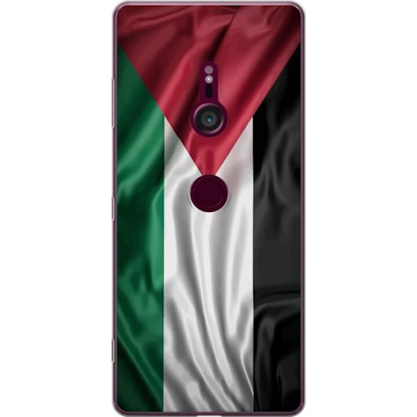 Sony Xperia XZ3 Läpinäkyvä kuori Palestiinan lippu – ikoninen vapauden symboli punaisessa, mustassa, valkoisessa ja vihreässä