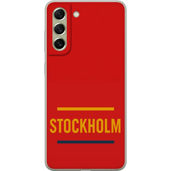 Samsung Galaxy S21 FE 5G Genomskinligt Skal Stockholm – Hockey