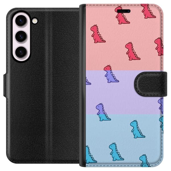 Kompatibelt Plånboksfodral till Samsung Galaxy S23+ Dino