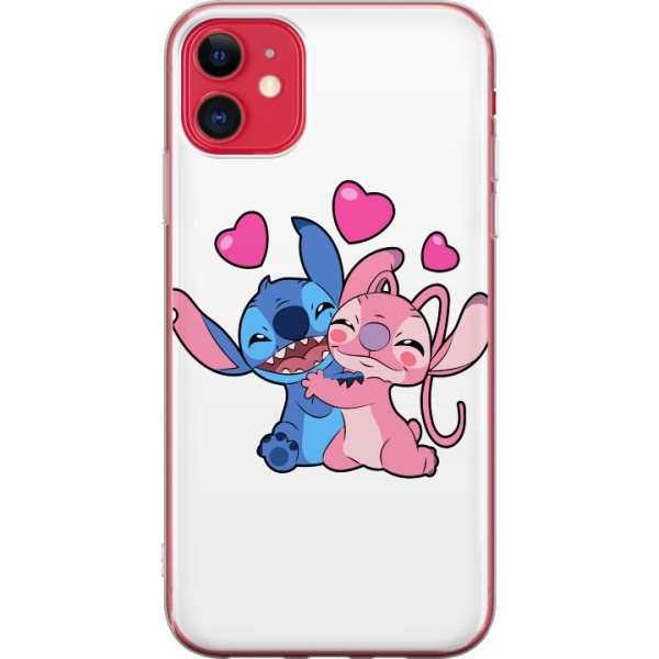 Apple iPhone 11 Gennemsigtig cover Lilo & Stitch