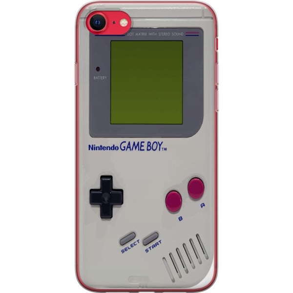 Apple iPhone SE (2020) Läpinäkyvä kuori Game Boy