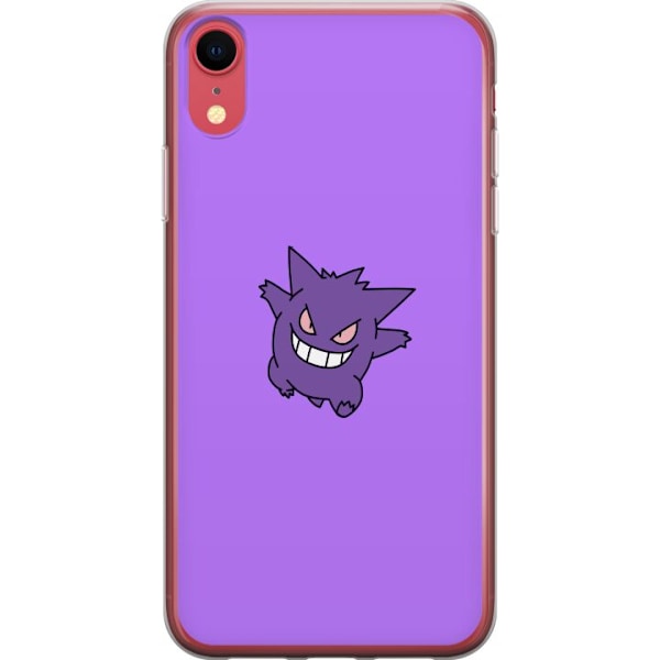 Apple iPhone XR Läpinäkyvä kuori Gengar Pokémon