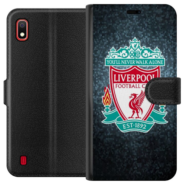 Samsung Galaxy A10 Lompakkokotelo Liverpool Football Club