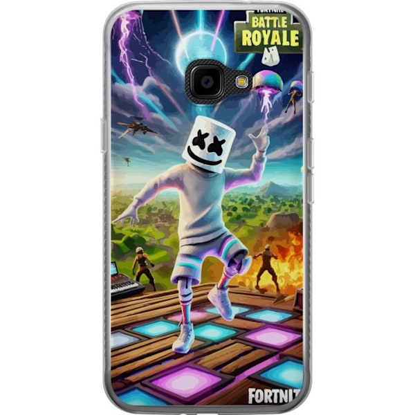 Samsung Galaxy Xcover 4 Genomskinligt Skal Fortnite