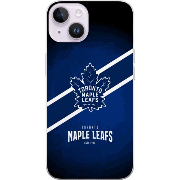 Kompatibelt Mobildeksel til Apple iPhone 14 Toronto Maple Leafs (NHL)