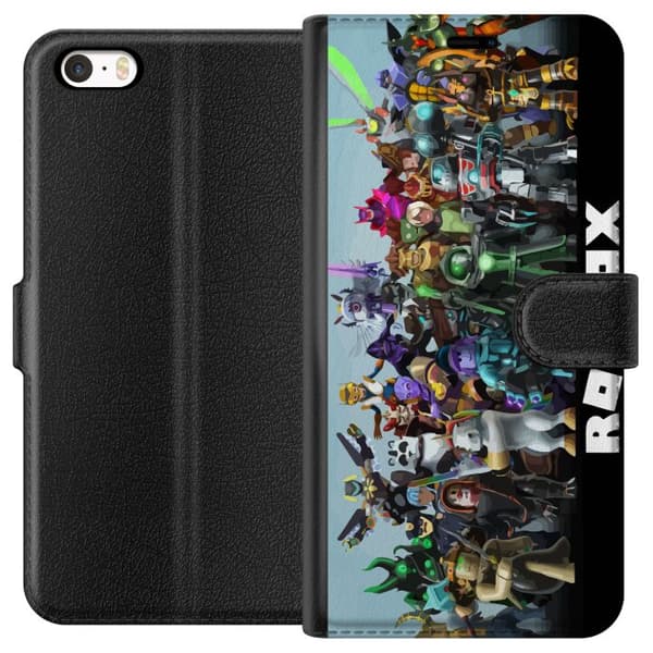 Kompatibelt Lommeboketui til Apple iPhone 5s Roblox-laget