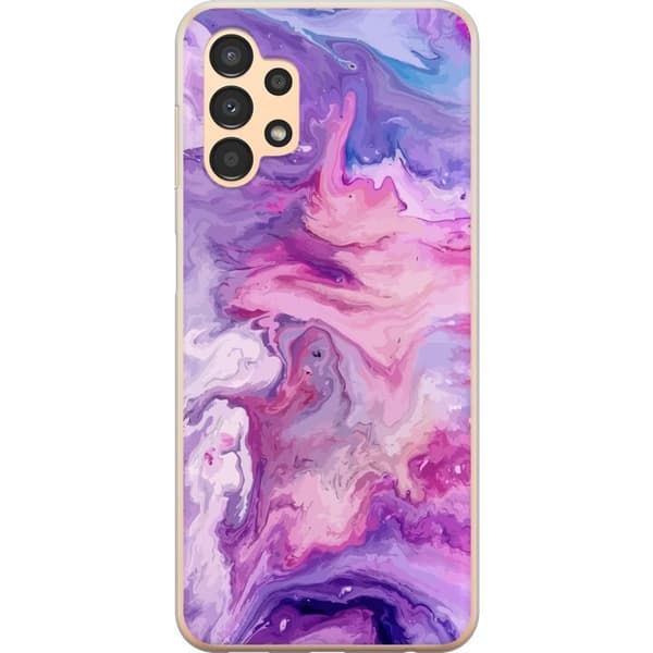 Kompatibel Mobilcover til Samsung Galaxy A13 Marmor Lilla