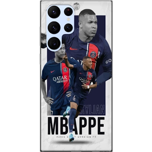 Samsung Galaxy S22 Ultra 5G Genomskinligt Skal Kylian Mbappé