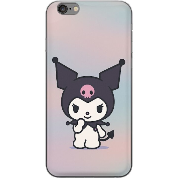 Apple iPhone 6 Plus Gjennomsiktig deksel Kawaii Sanrio Kuromi