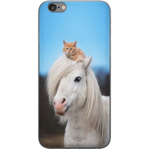 Apple iPhone 6s Plus Deksel / Mobildeksel - Hest & Katt
