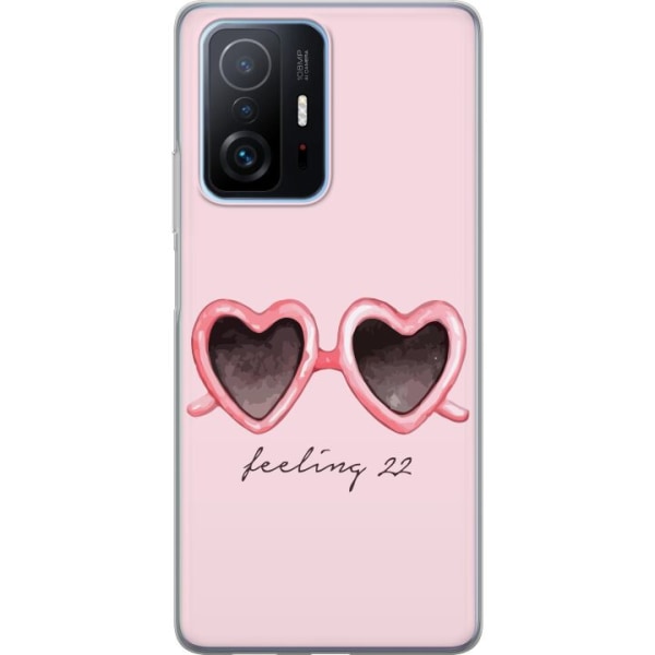 Xiaomi 11T Pro Gennemsigtig cover Taylor Swift - Feeling 22