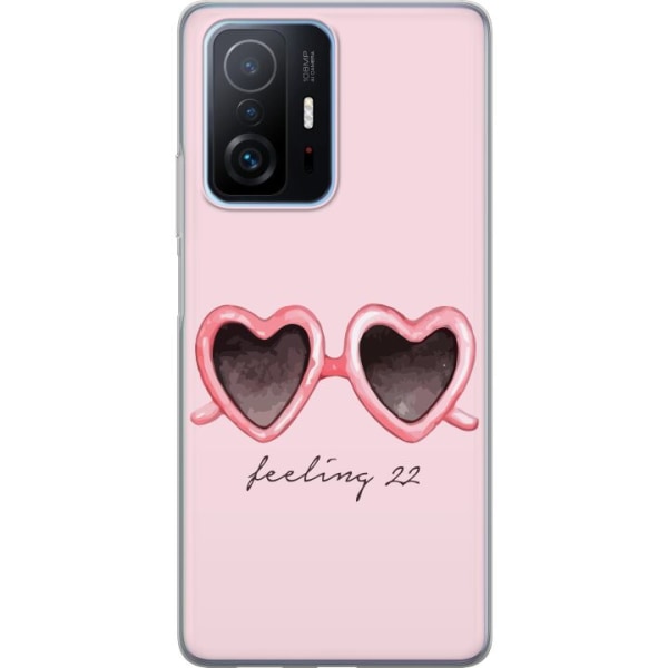 Xiaomi 11T Pro Läpinäkyvä kuori Taylor Swift - Feeling 22