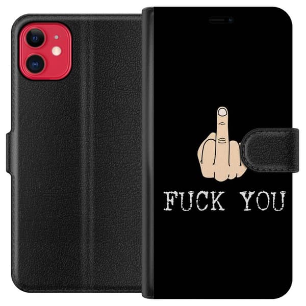 Kompatibel Tegnebogsetui til Apple iPhone 11 Fandme Dig