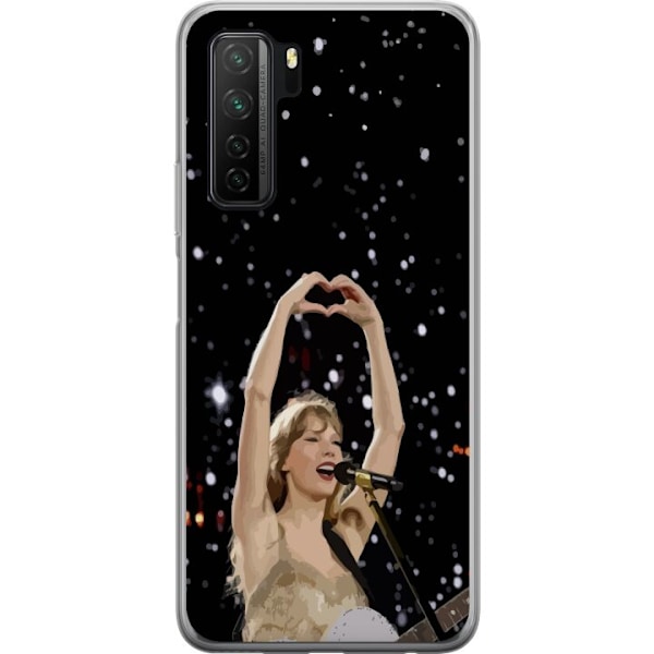 Huawei P40 lite 5G Gennemsigtig cover Taylor Swift